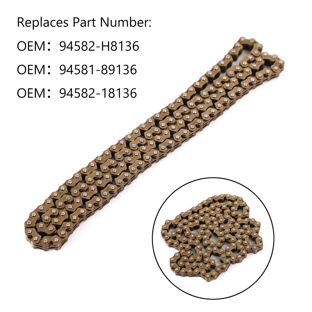 Timing Chain For Yamaha 94581-89136 94582-18136 94582-H8136 Yp400 Cp250 Yp250G