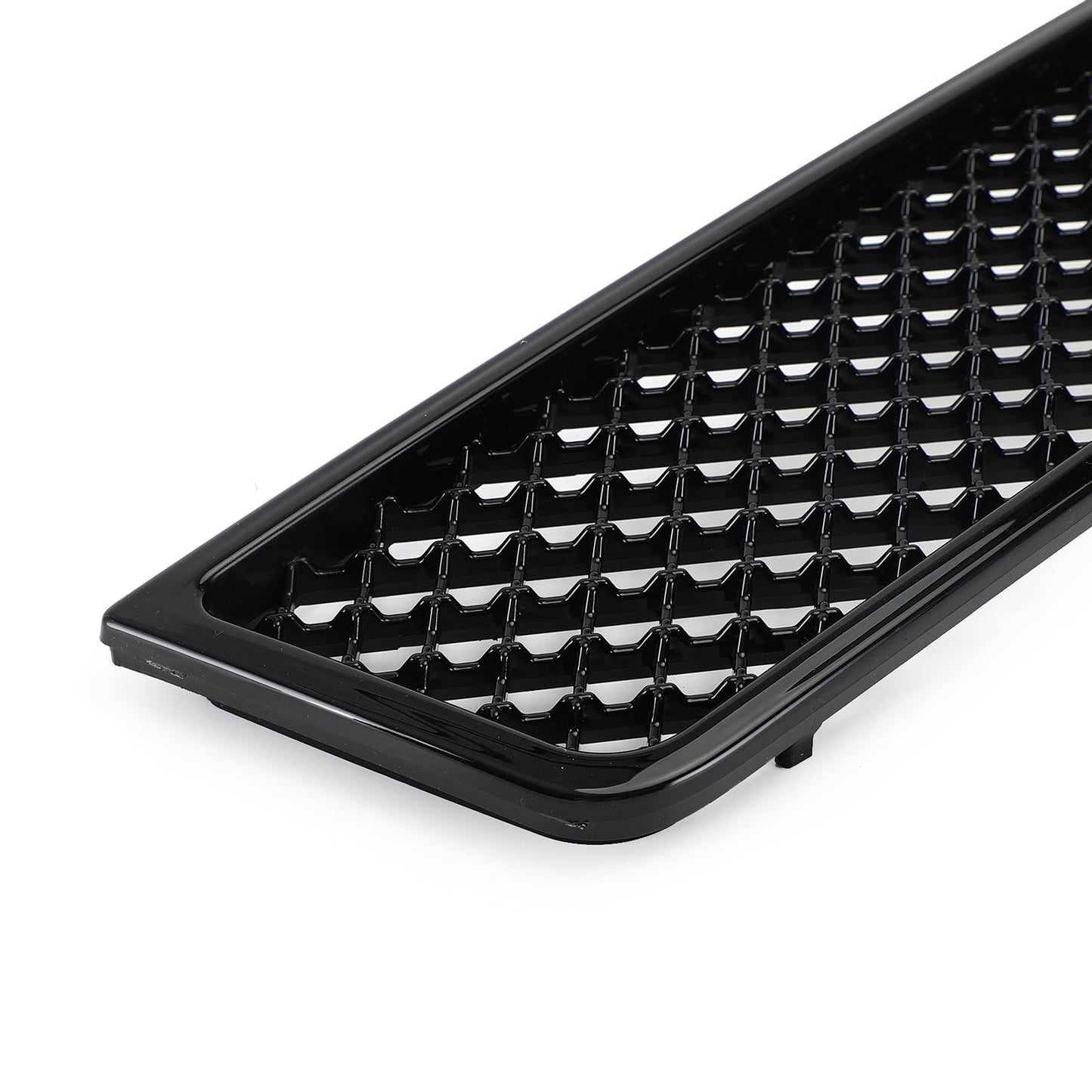Chevy 2007-2014 Tahoe/Suburban GM1200596 GM1200563 2PCS Glossy Black Mesh Front Bumper Grille