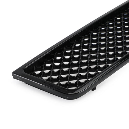 Chevy 2007-2014 Tahoe/Suburban GM1200596 GM1200563 2PCS Glossy Black Mesh Front Bumper Grille