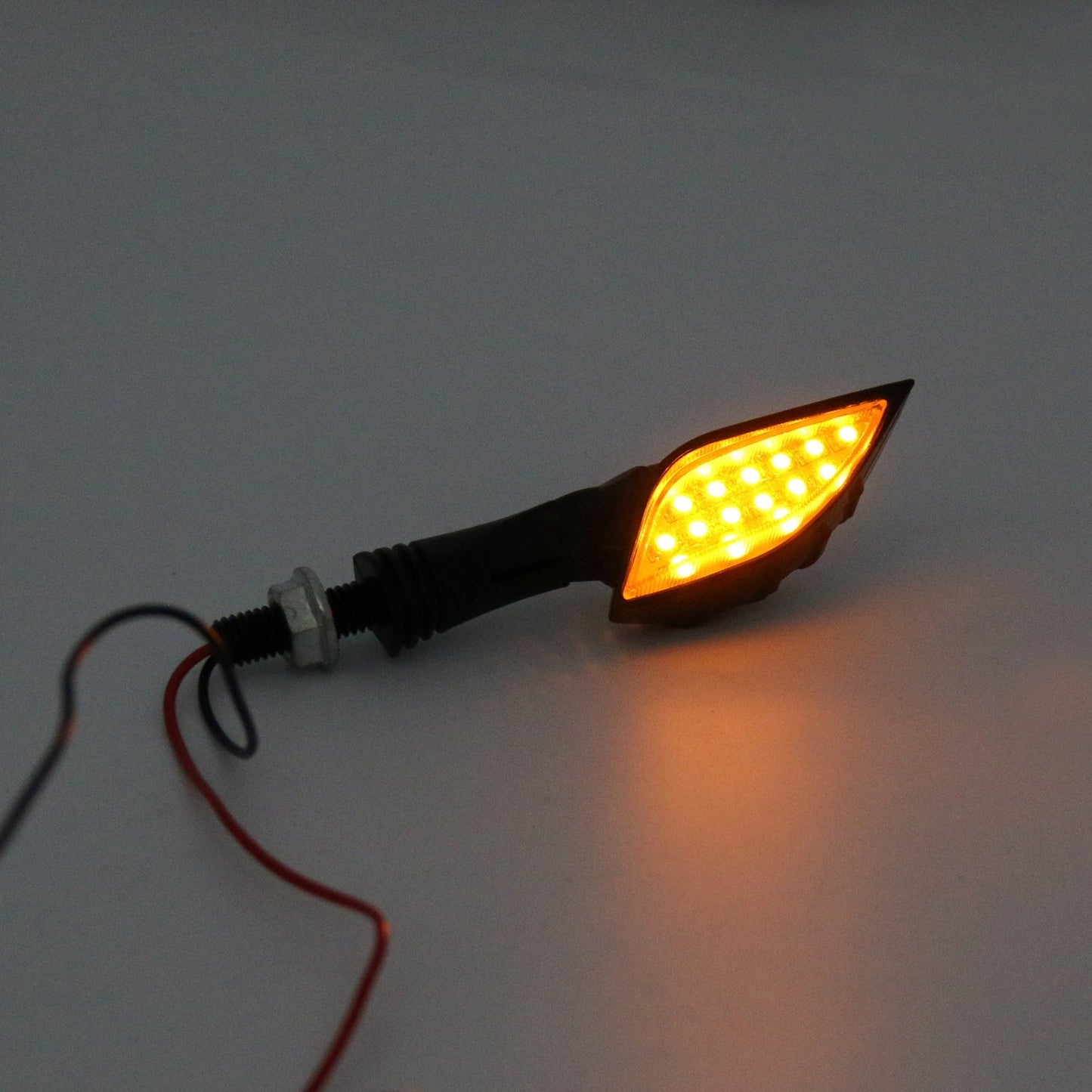 Clignotants LED universels à main squelette pour moto