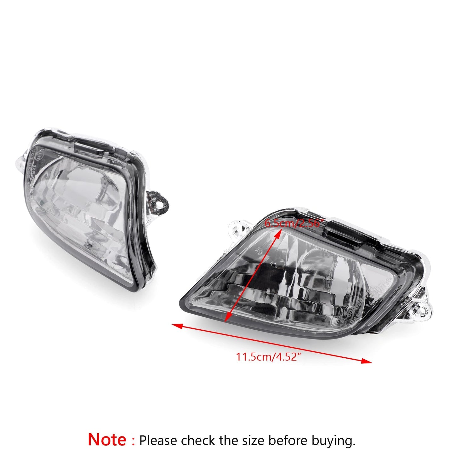 Front Turn Signals Lens For For Honda CBR1100XX 1999-2006 Assosary