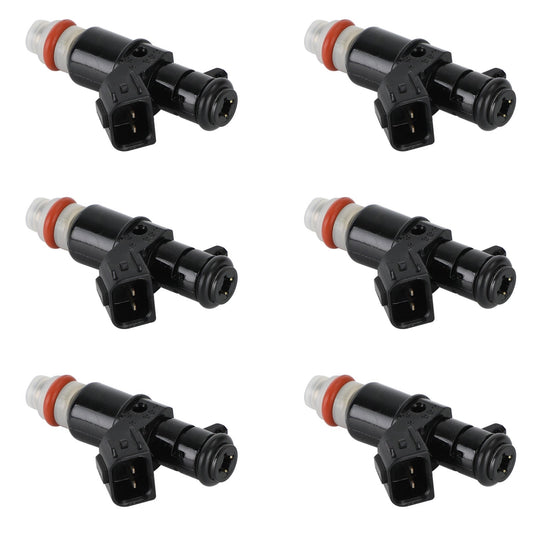 6PCS Fuel Injectors 16450-RCA-A01 Fit 2005-2013 Honda Odyssey 3.5L