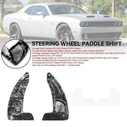 2015-2017 Chrysler 200 Steering Wheel Shift Paddle Extension Shifter Trim