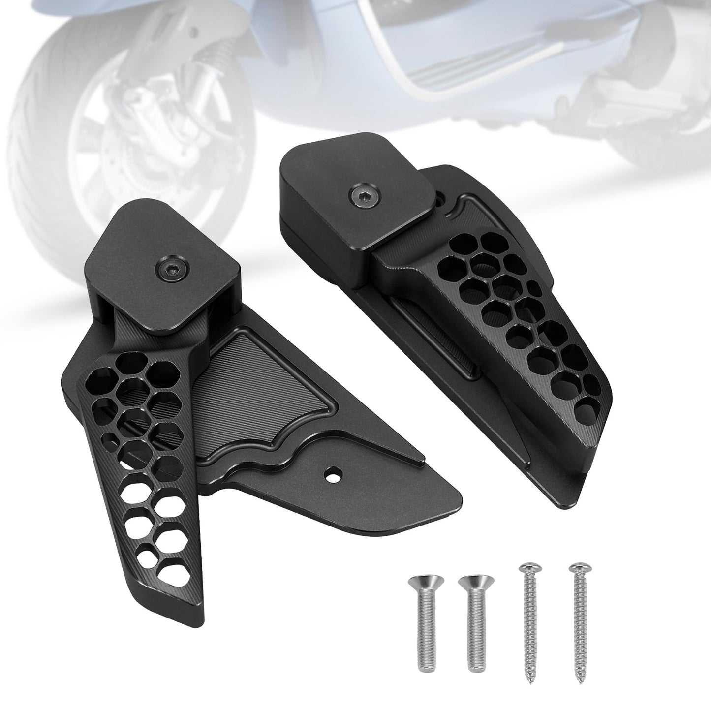 Reposapiés traseros compatibles con Vespa Primavera/Sprint 125 150 17-20