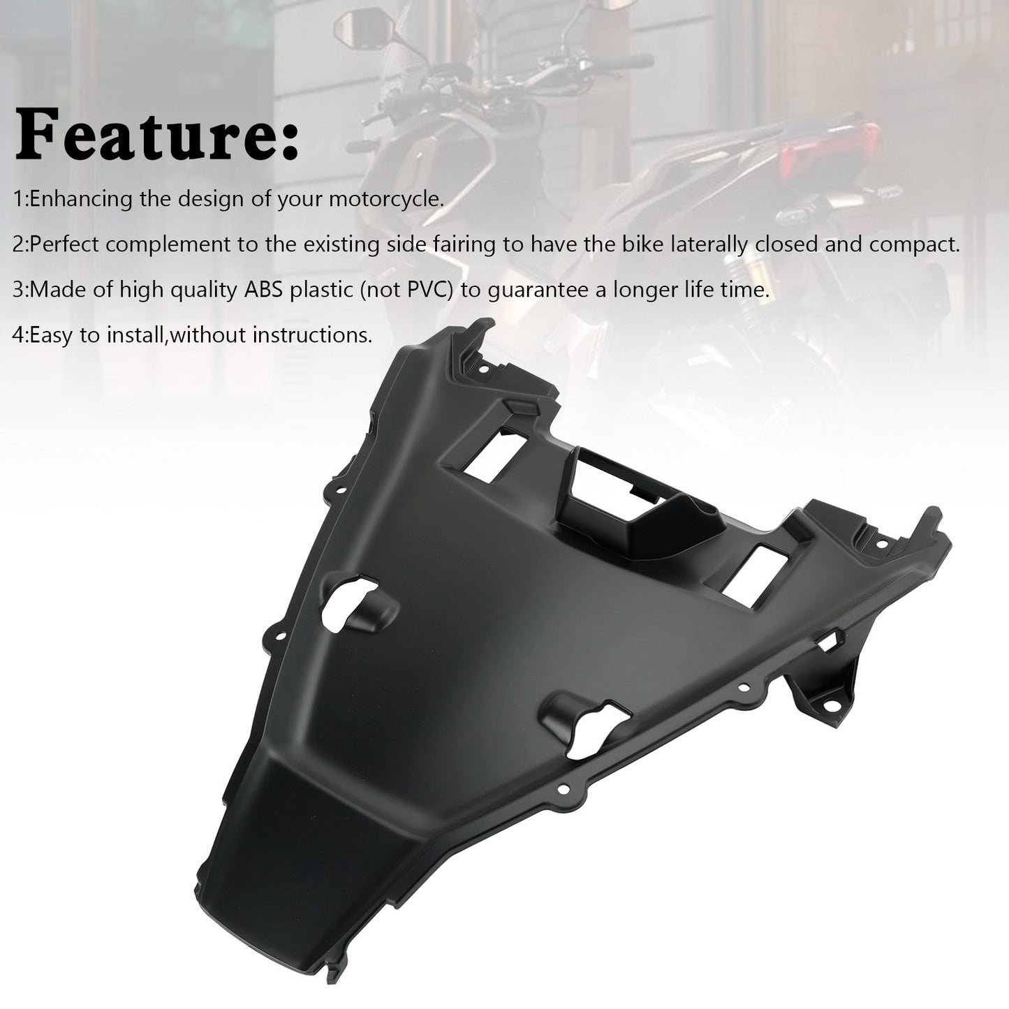 Protector de plástico ABS para faro delantero de Honda ADV 160 2023