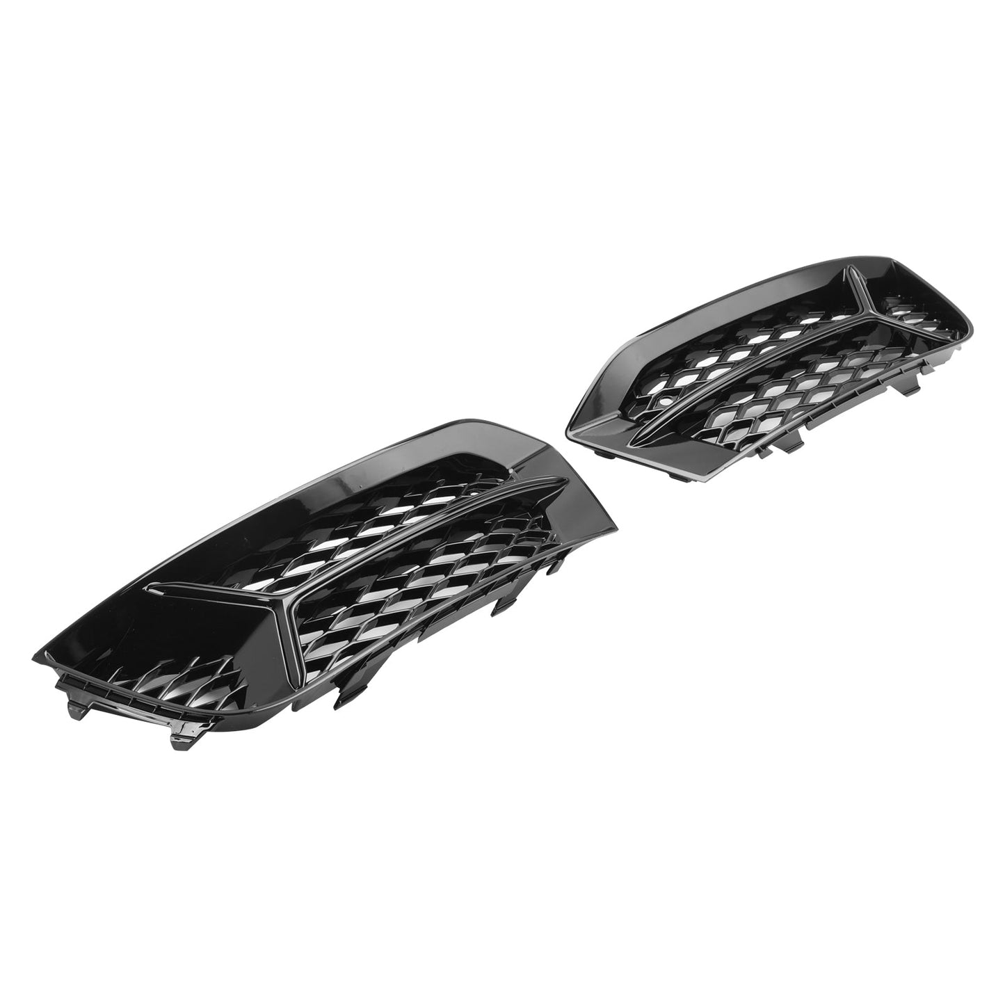 2017-2020 Audi A3 Front Bumper Grill Fog Light Cover Lamp Frame Trim