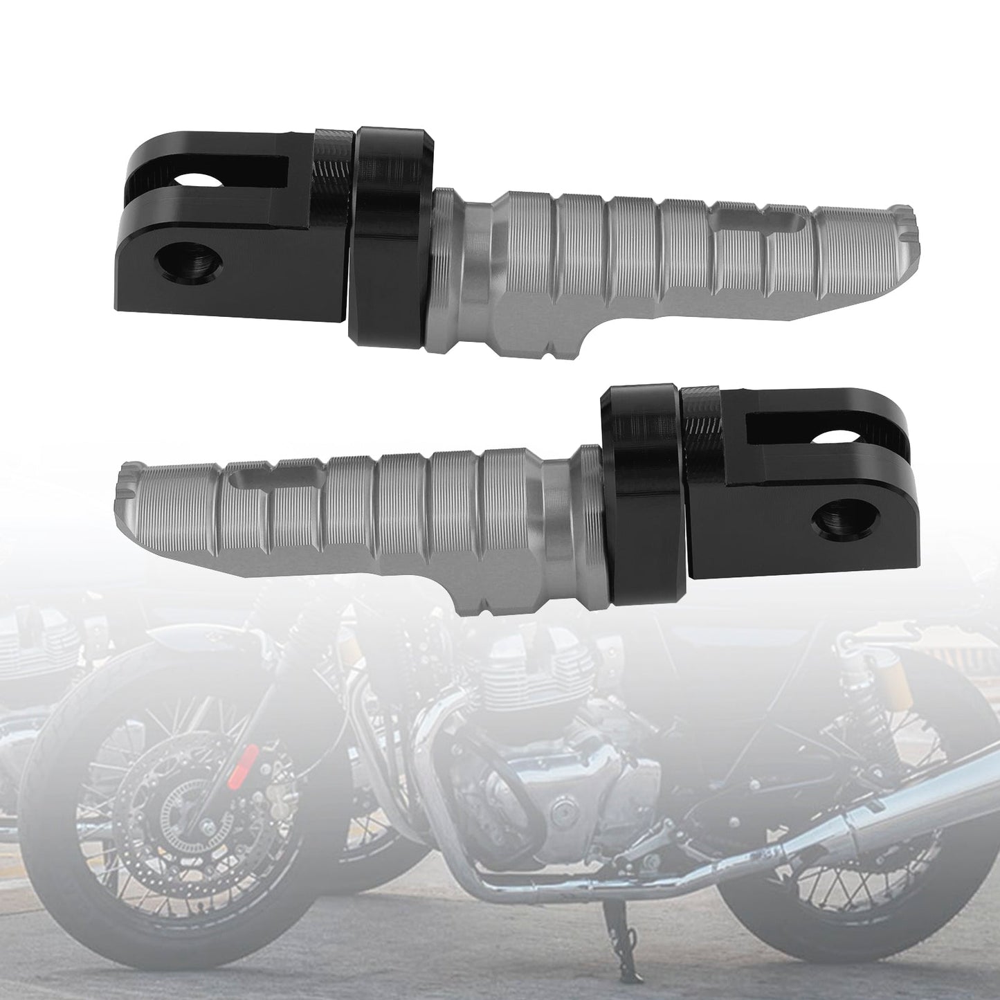 Front Footrests Foot Peg fit for INTERCEPTOR 650 2018-2023 Hunter 350 2022-2023