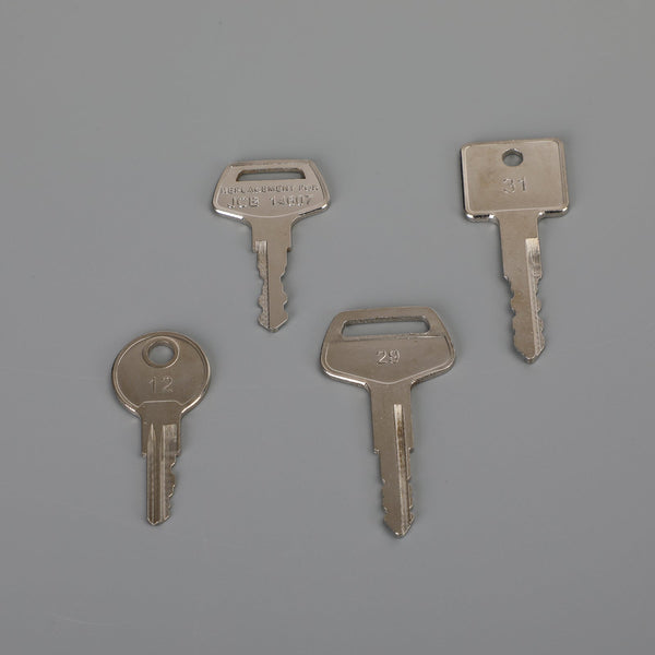 13 Pcs Forklift Heavy Equipment Construction Ignition Key Set
