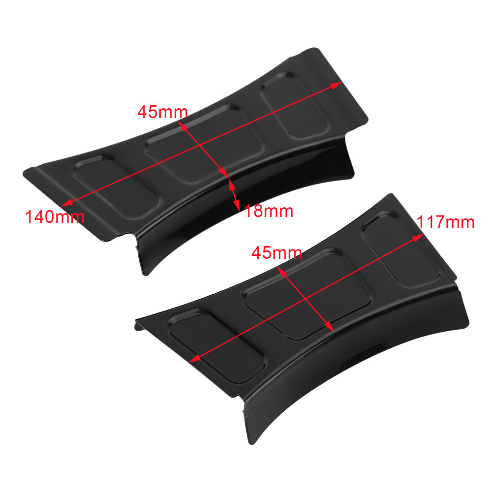 Garniture décorative pour tube diagonal de cadre, compatible avec Touring Street Glide 1999-2013