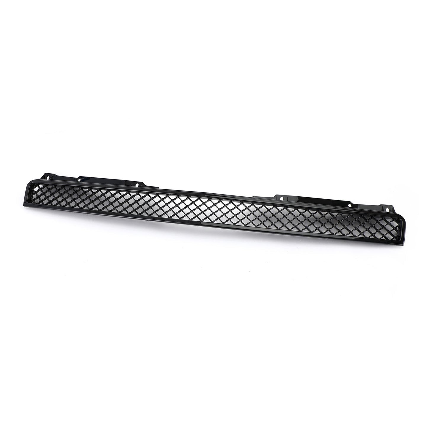 Chevy 2007-2014 Tahoe/Suburban GM1200596 GM1200563 2PCS Glossy Black Mesh Front Bumper Grille