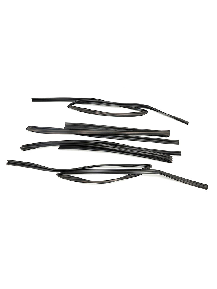 4 juntas de goma para puerta de coche, moldura para Toyota Land Cruiser FJ80 LX450 (1991-1997)