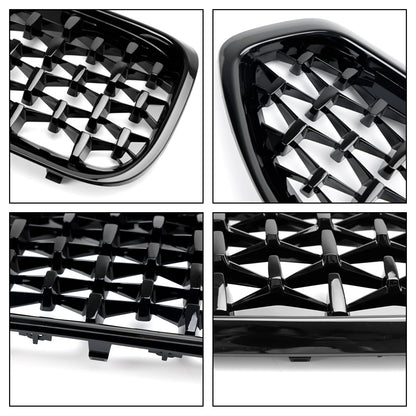 2019-2024 BMW Z4 G29 20I 30I M40I Front Kidney Grill Gloss Black Diamond Grille
