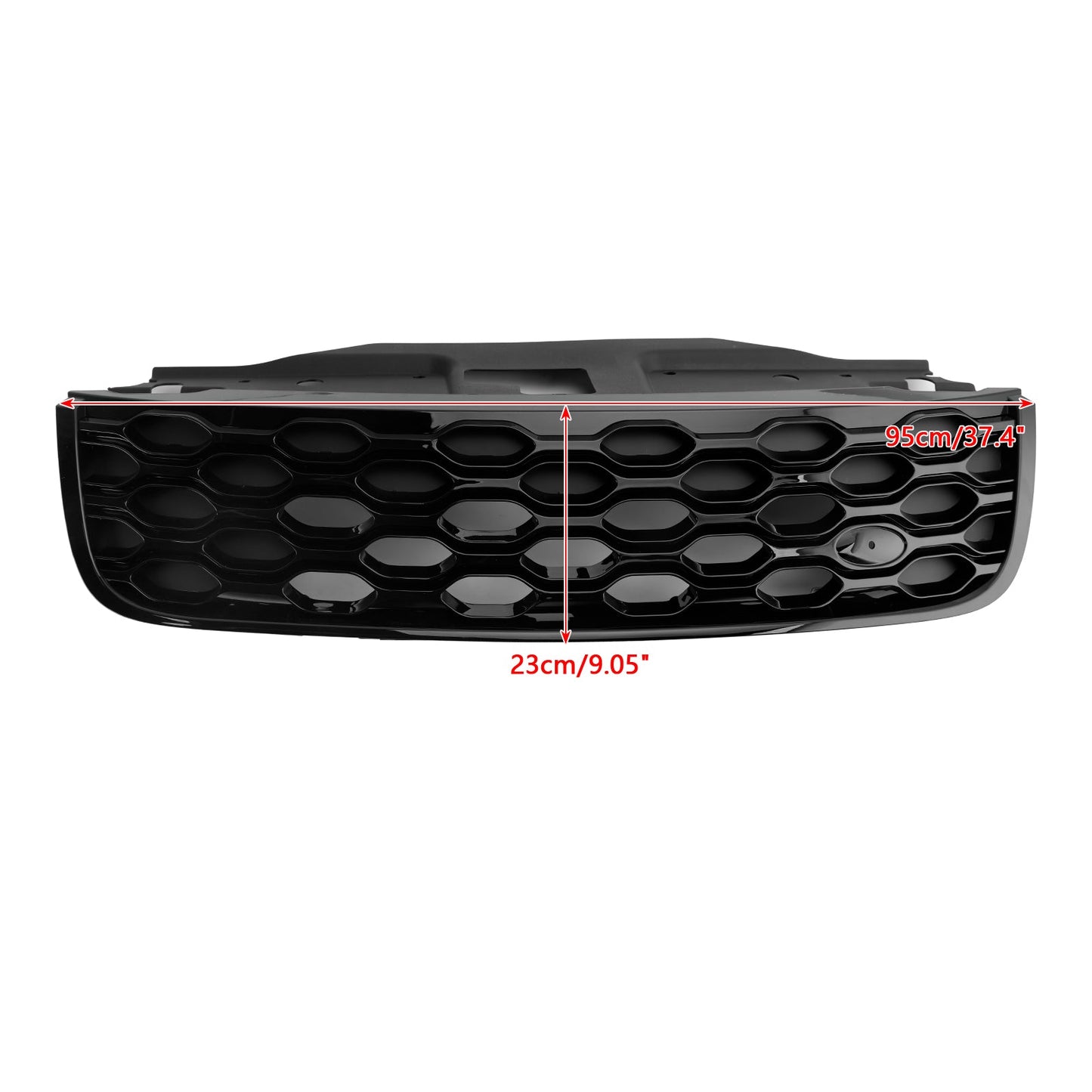 2017-2020 Land Rover Discovery 5 Honeycomb Style Grill Front Bumper Replacement Black Grille LR082695