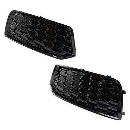 2018-2022 Audi Q5 Standard Version 80A807679D 80A807679DRU6 2PCS Front Bumper Cover Grille Grill Bezel Insert Generic