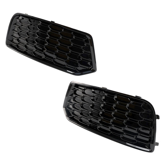 2018-2022 Audi Q5 Standard Version 80A807679D 80A807679DRU6 2PCS Front Bumper Cover Grille Grill Bezel Insert Generic