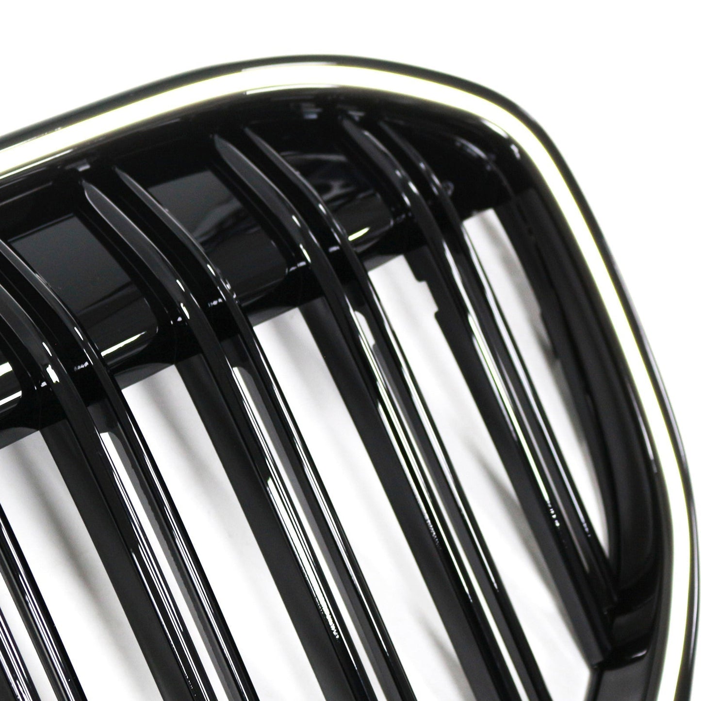 2019-2022 BMW 7 Series G11 G12 Double Slat Gloss Black Front Grill Grille