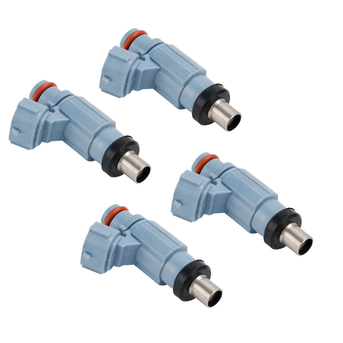 4 piezas Suzuki GSX650F 2008-2009, cuerpo del acelerador, manguera/junta, inyector de combustible de 12 orificios, 15710-17H00