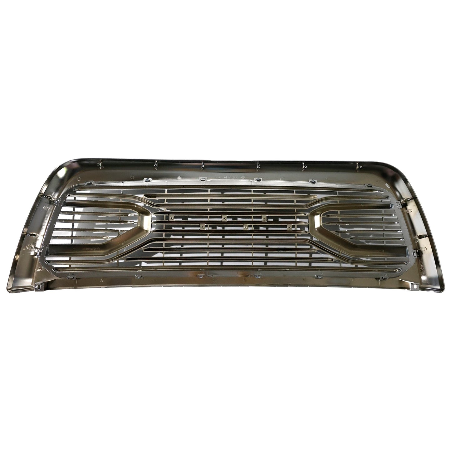 2010-2018 Ram 2500/3500 Laramie Chrome Front Bumper Grille W/ Led Light
