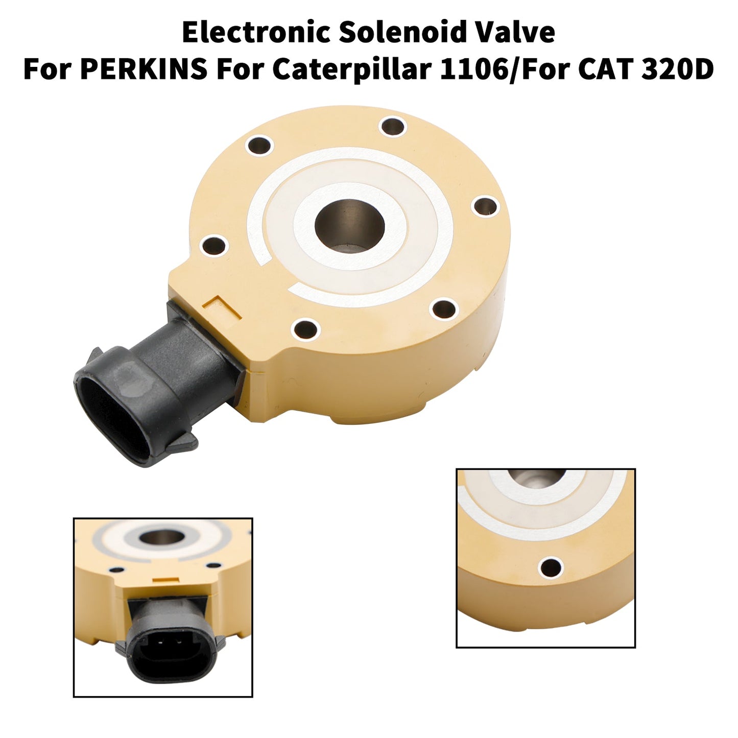 Électrovanne électronique de pompe à carburant CAT 320D C6.6 C6 312-5620 326-4635