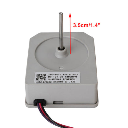 MeiLing Double Door Refrigerator ZWF-10-2 DC12V 2W Refrigerator Fan Motor