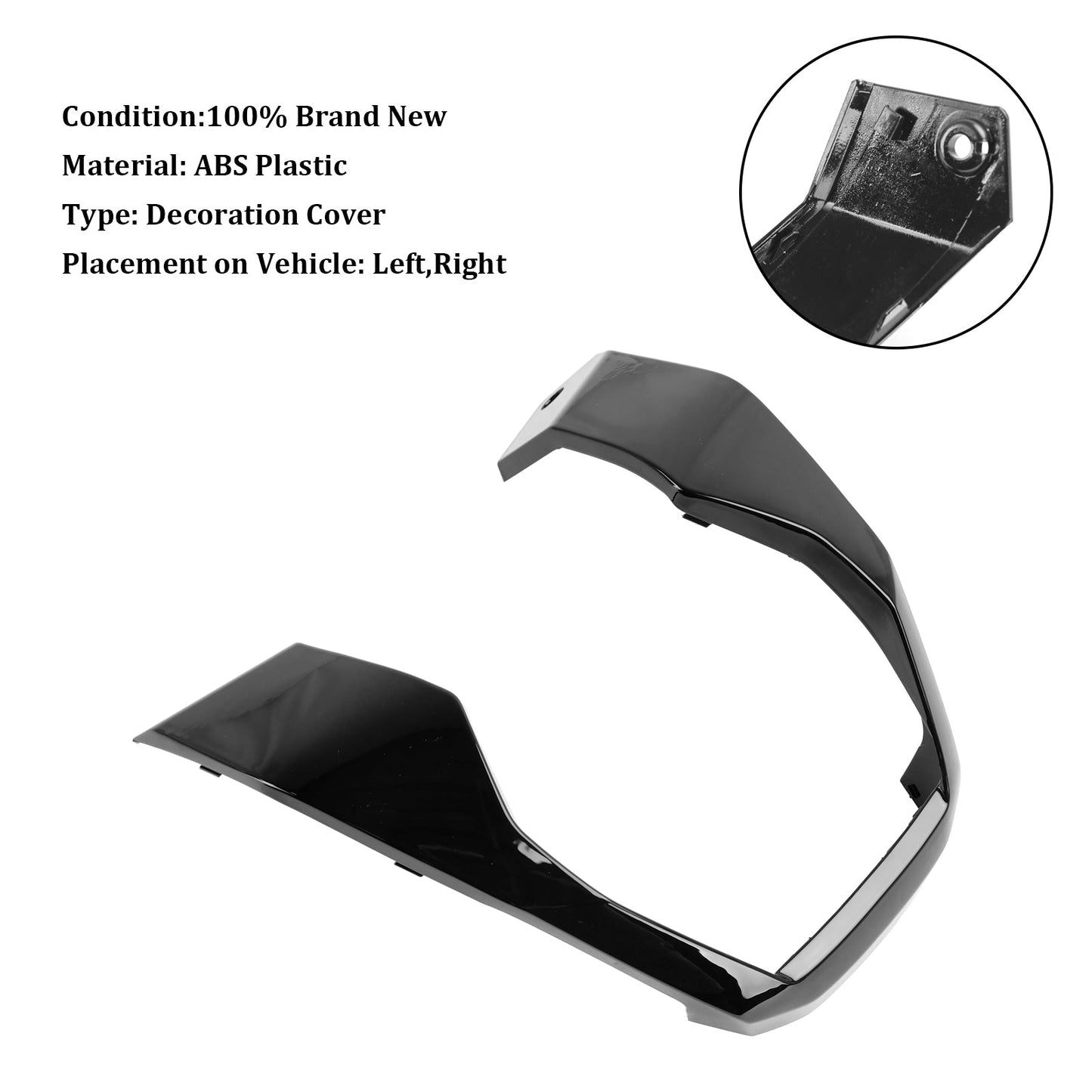 23-24 Honda Adv 160 Manillar Conductor Caja Central Cubierta Inferior Carenado