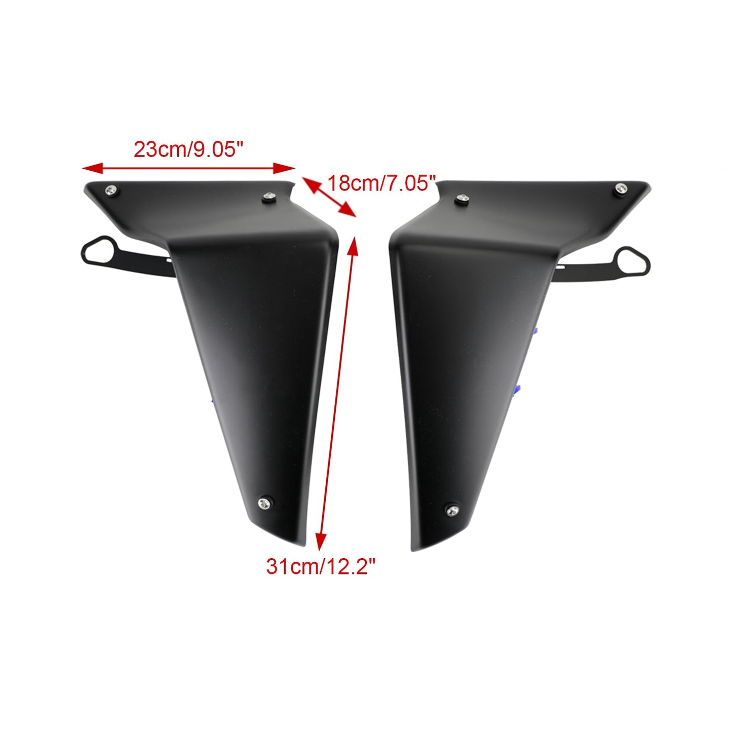 Déflecteurs d'ailes aérodynamiques latéraux pour YAMAHA MT-09 SP FZ09 2021-2022