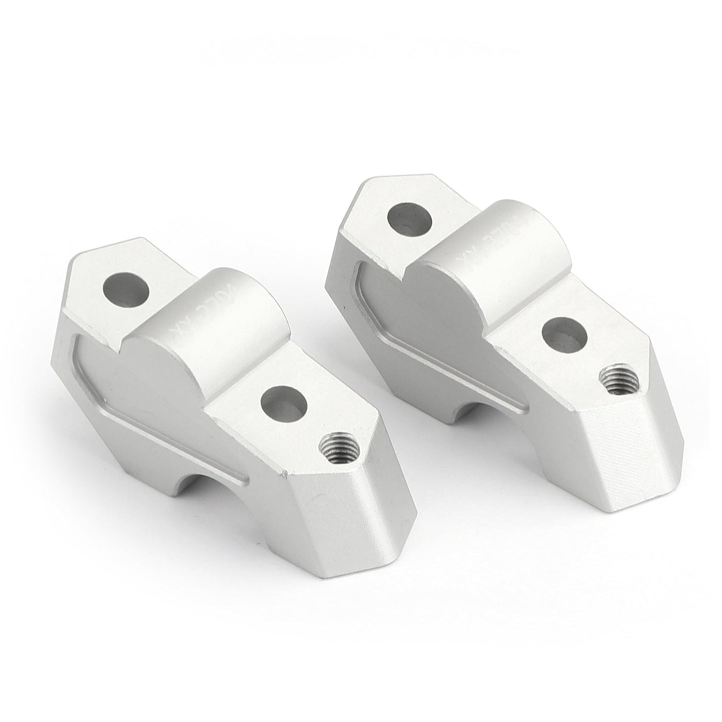 Elevadores de manillar de 20 mm con retroceso de 7/8" y elevación de 23 mm para BMW F750GS 2018-2019