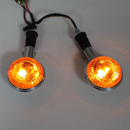 Turn Indicator Signal Fit For Yamaha XV750 VIRAGO 86-98 XV1100 89-99 XV250 94-12 Amber Assosary