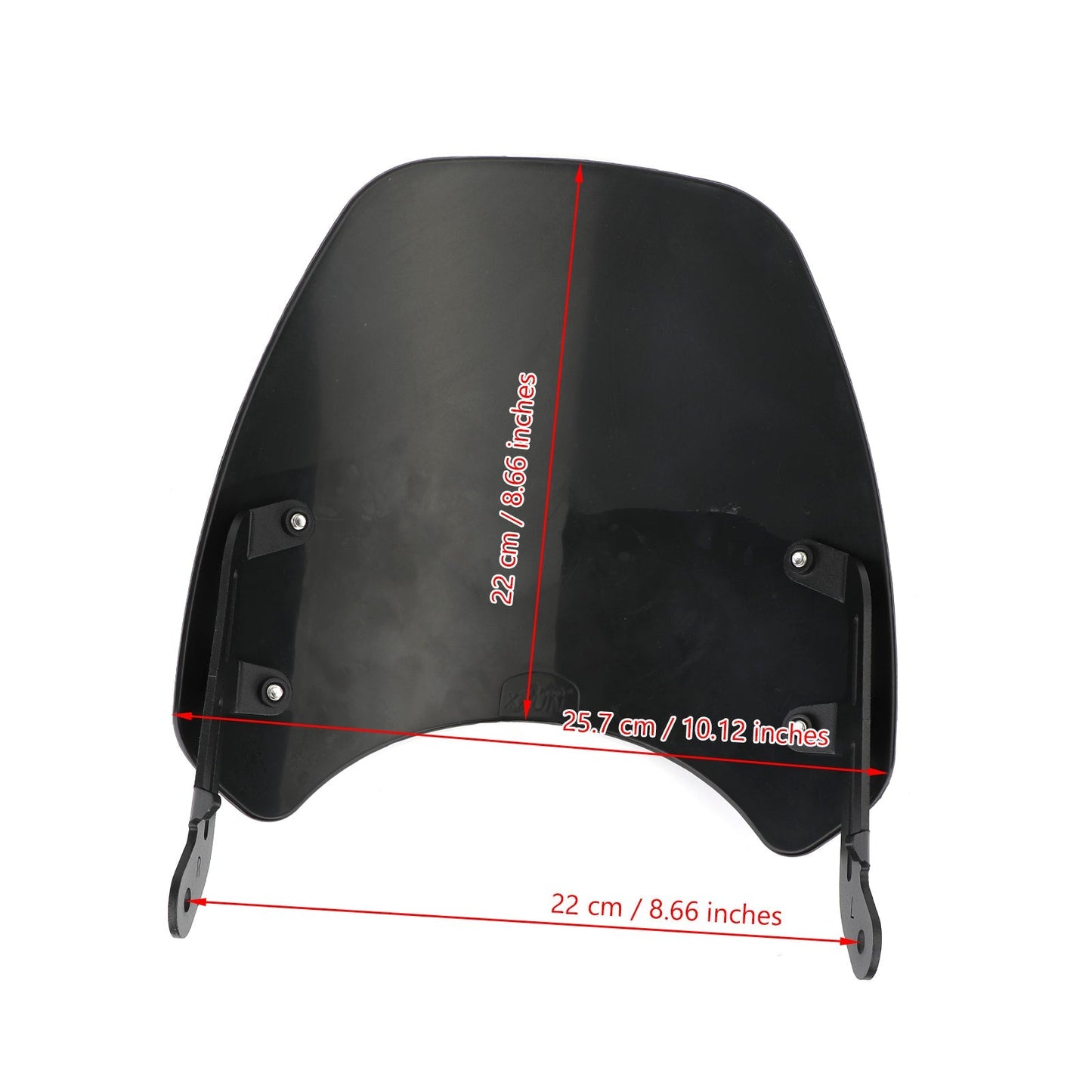 Pare-brise en plastique ABS et carbone pour Triumph Bonneville T100 T120