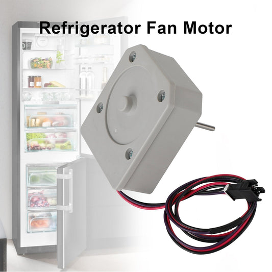 Motor de ventilador de refrigerador de 12 V CC y 2 W para refrigerador de doble puerta MeiLing ZWF-10-2