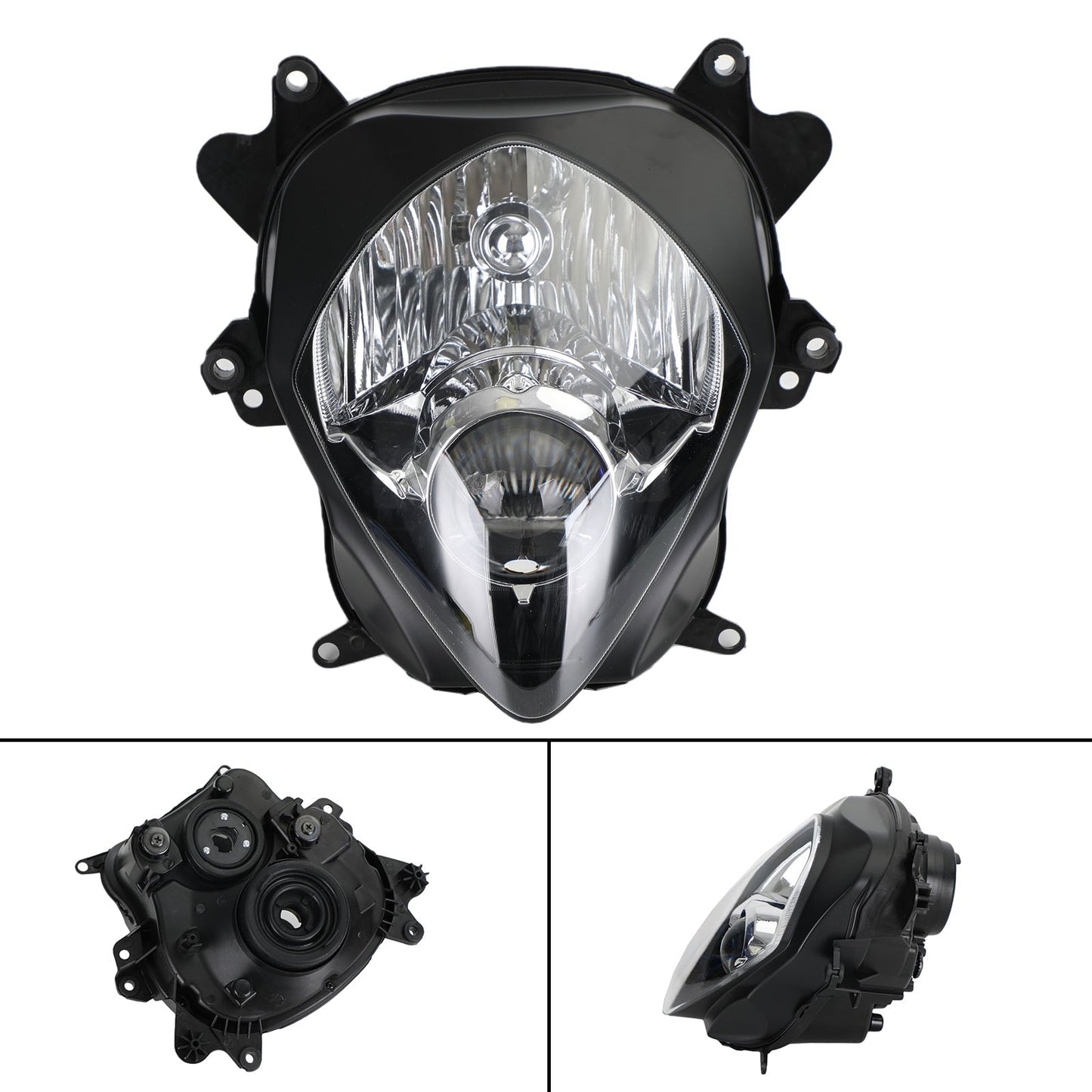 Grille de protection de phare avant à LED blanche pour Suzuki GSXR1000 07-08 K7