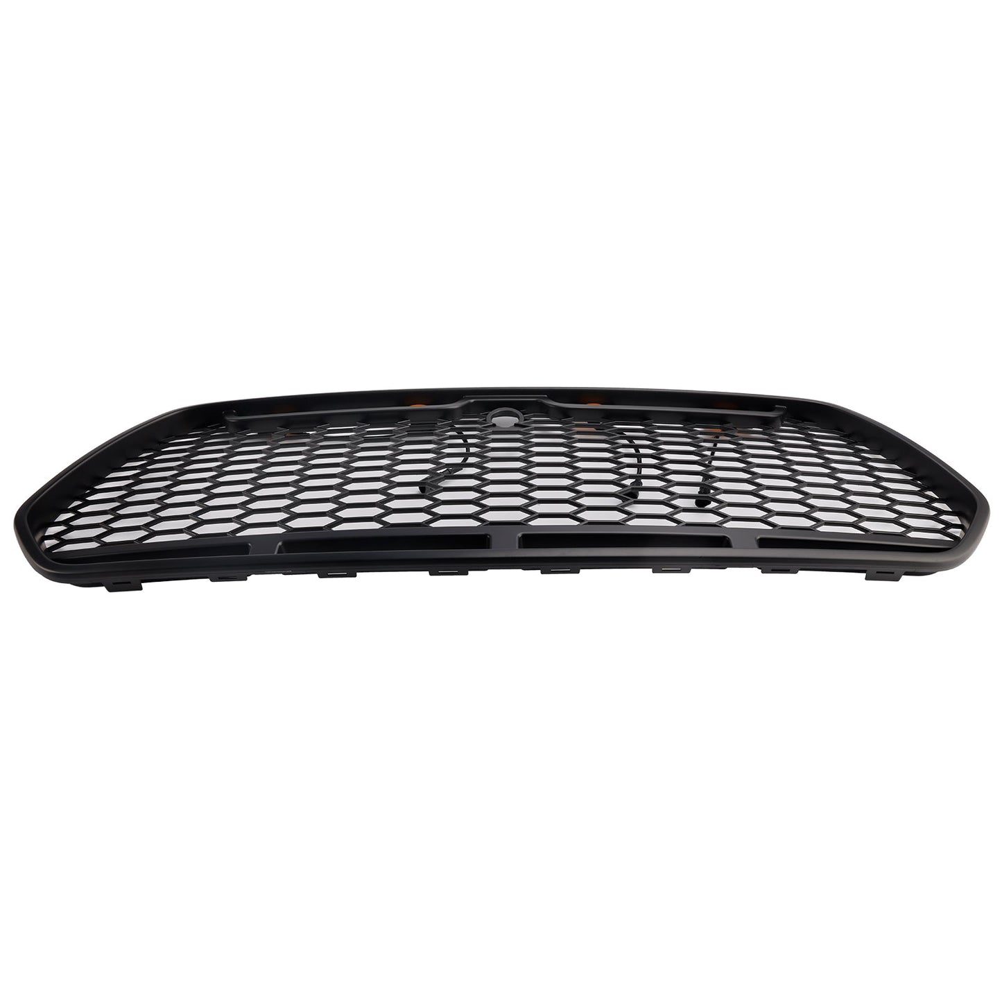 Matt Black Front Bumper Grill Grille Fit Ford Transit MK8 2015-2018 Raptor w/LED