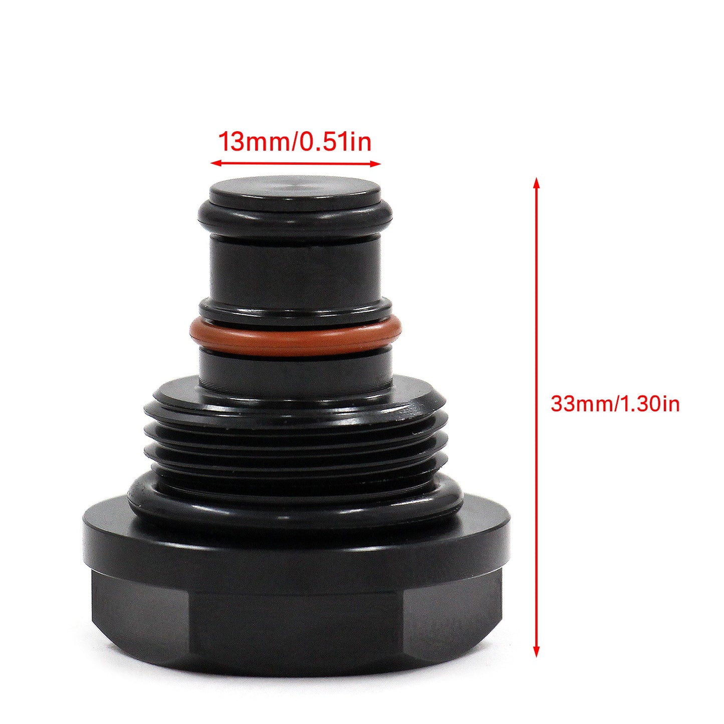 Bouchon de solénoïde de turbocompresseur Dodge Ram Cummins HE351CW 2004-2007, billette BWD-012B