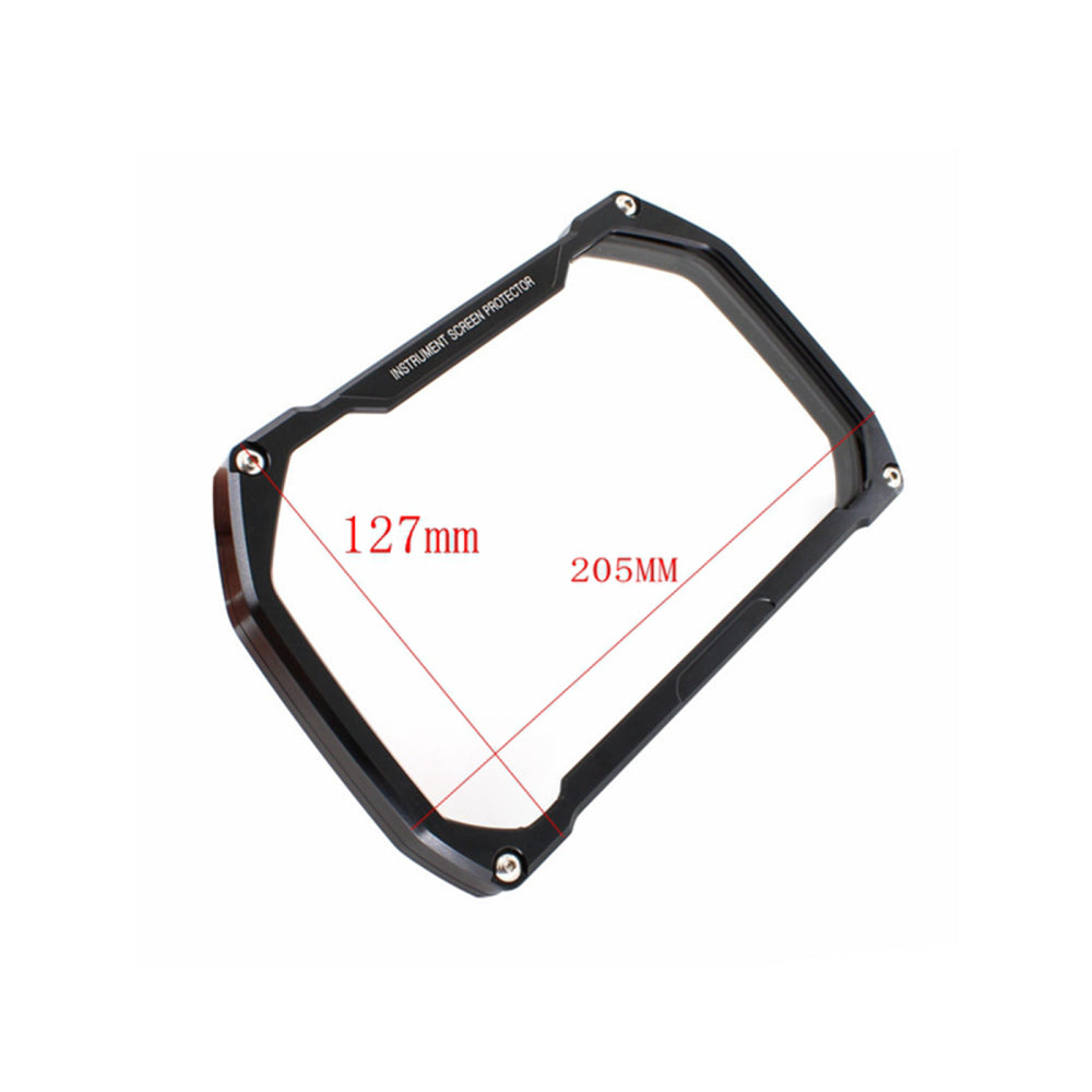 Cubierta protectora de aluminio para velocímetro, color negro, compatible con BMW R1200 Gs 18-20 R1250 Gs 19-20, color rojo