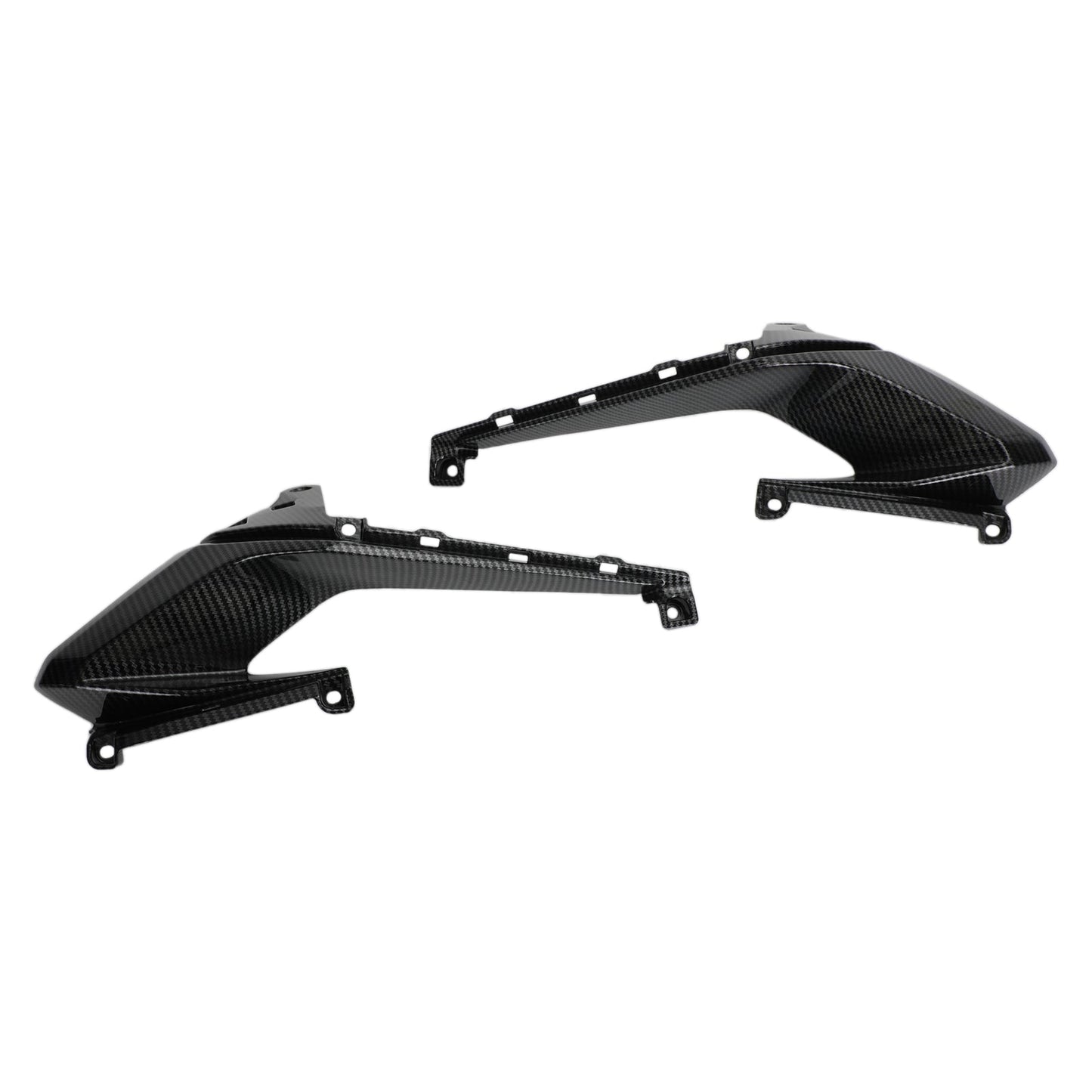 Paneles laterales de la cubierta de ventilación de entrada de aire compatibles con Honda CBR500R 2019-2021 Carbono