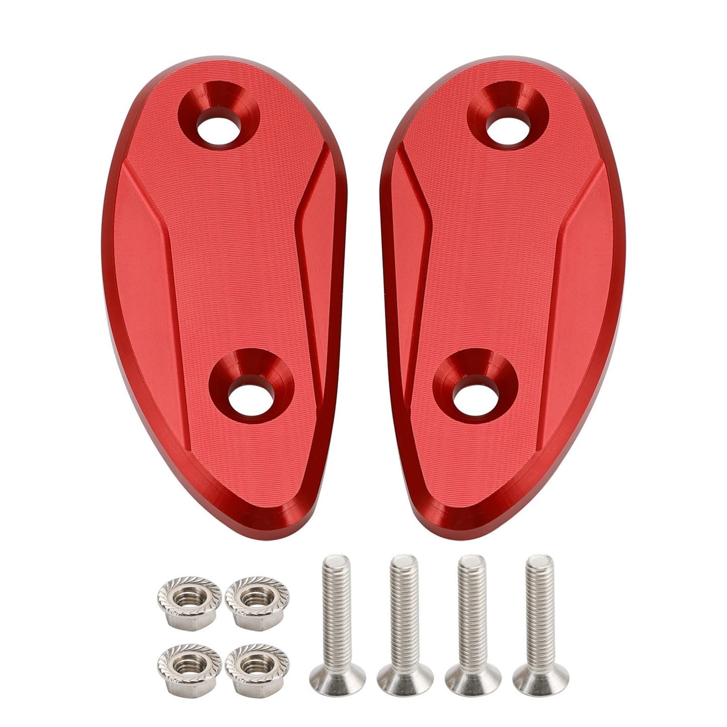 Plaques de blocage de rétroviseurs rouges CNC pour Honda CBR 1000 RR CBR1000RR 2008-2023