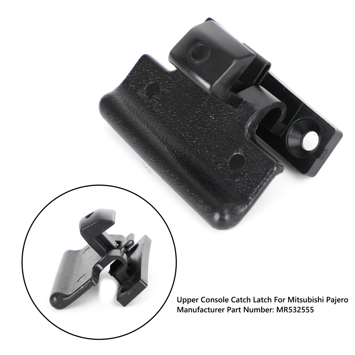 Loquet de verrouillage de la console centrale supérieure MR532555 pour Mitsubishi Pajero 2000-2008