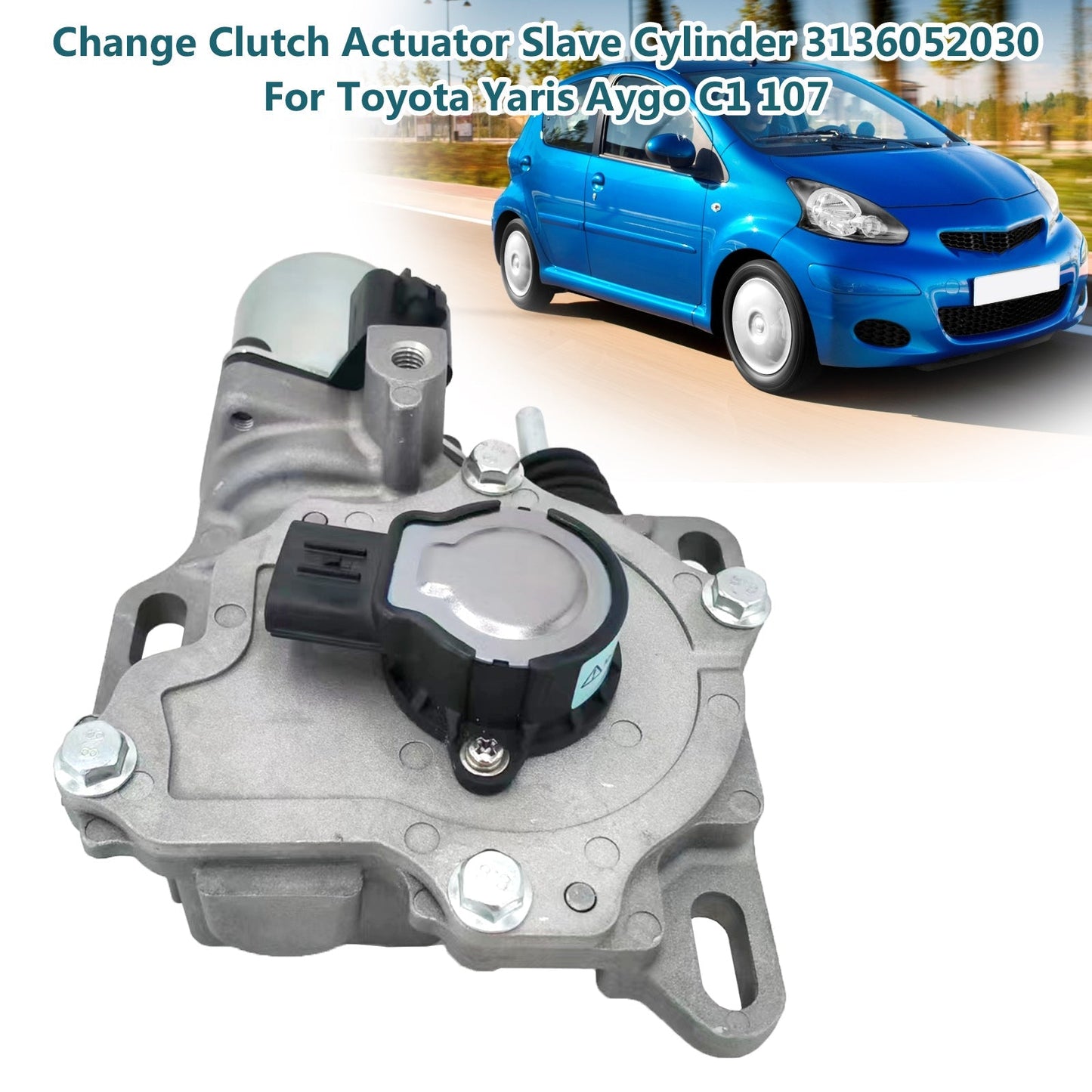Toyota Yaris Aygo C1 107 Changer le cylindre récepteur d'actionneur d'embrayage 31360-52030 31360-52070
