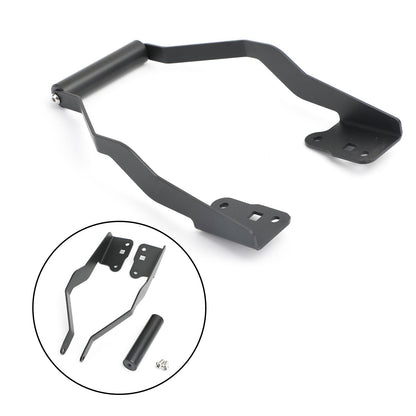 Black Windscren Bracket Mount Smartphone/GPS Holder for BMW F750GS F850GS 18-19