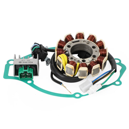 Magneto Coil Stator + Voltage Regulator + Gasket Assy For For Yamaha XT 125 R X XT125R XT125X 2005 2006 Assosary