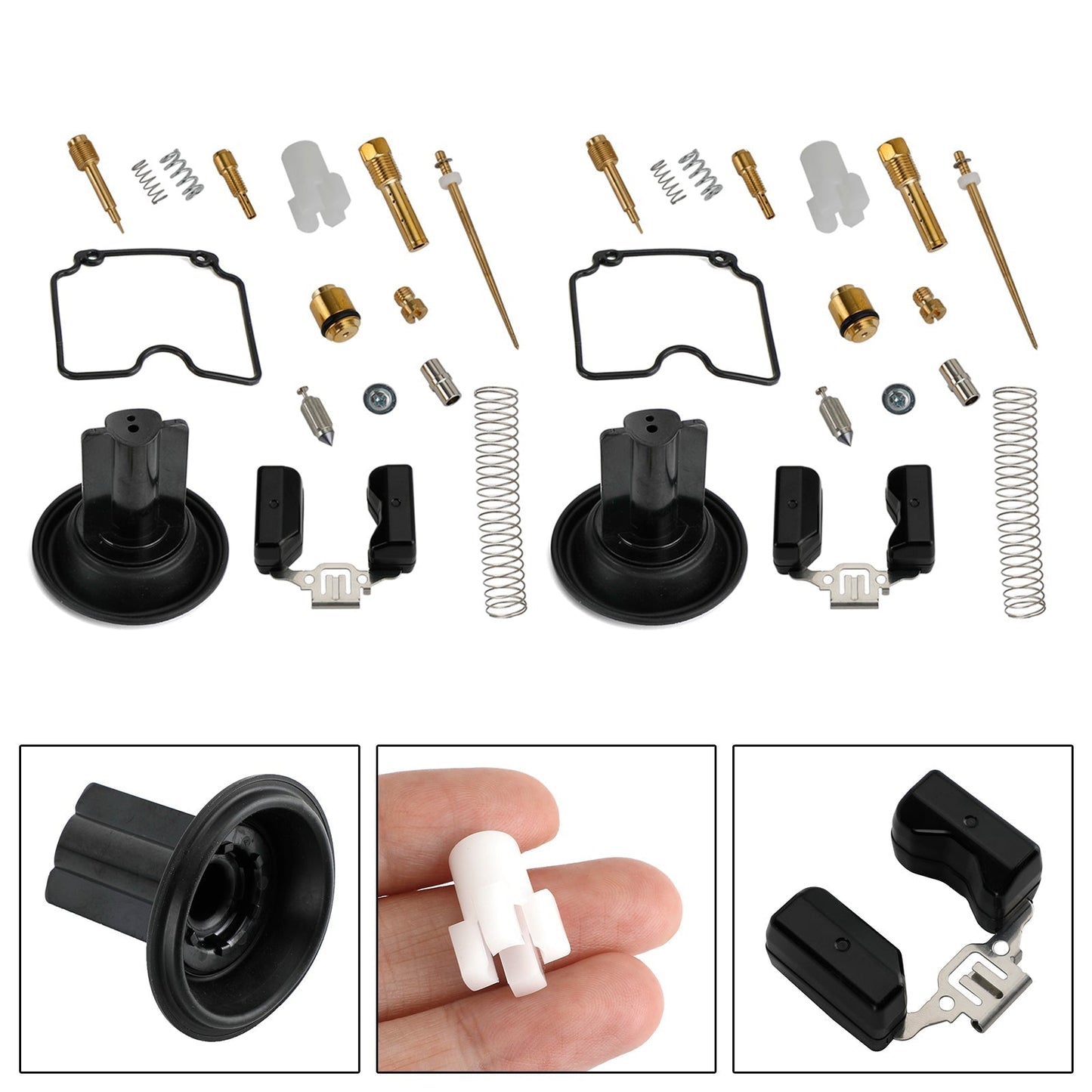250CC ATV ATV250 EN250 GP200 GP250 MV30 2PCS Carburetor Rebuild Repair Kit