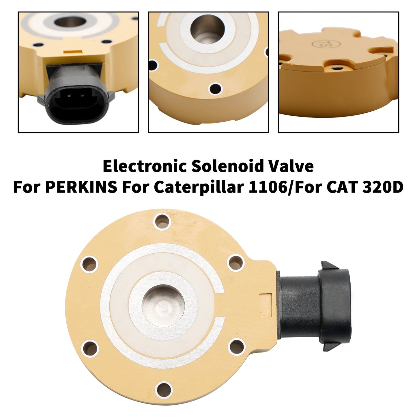 Électrovanne électronique de pompe à carburant CAT 320D C6.6 C6 312-5620 326-4635