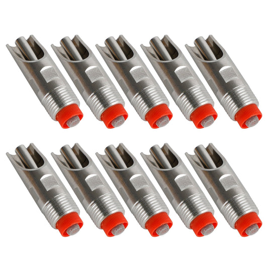 Lot de 10 abreuvoirs automatiques en acier inoxydable avec filetage NPT 1/2"