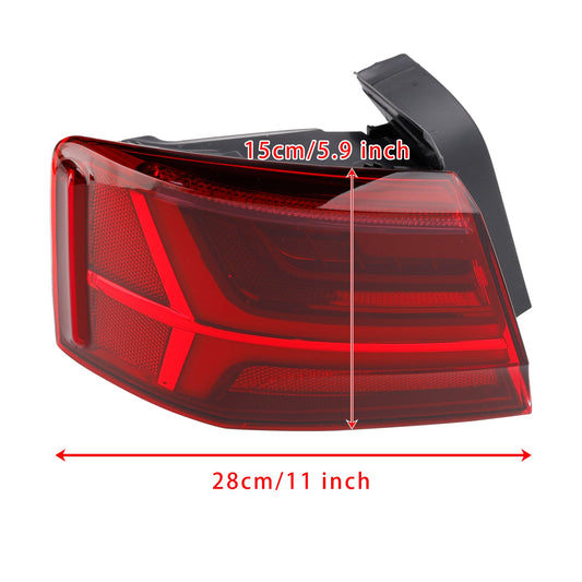 2015-2018 Audi A6 4G C7 Left+Right Pair Rear Tail Light Outer 4G5945095E 96E
