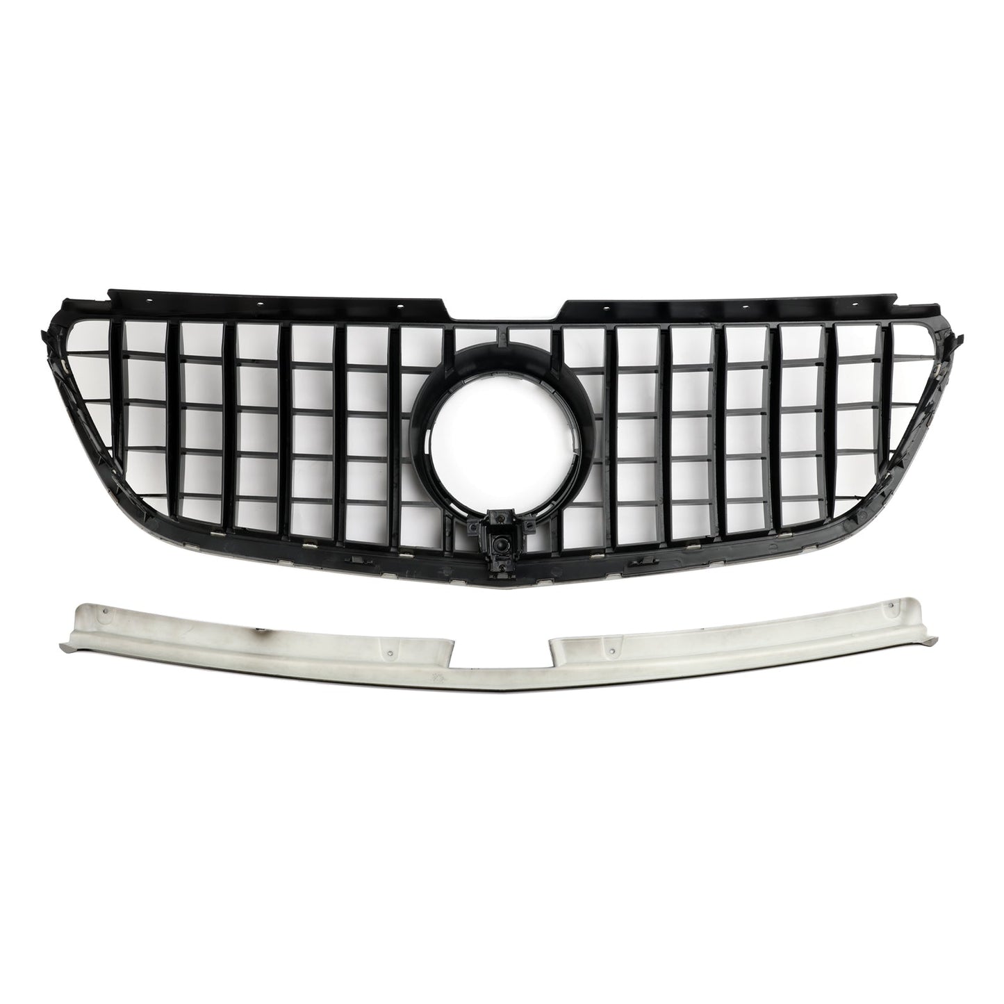 2015-2019 Mercedes Benz Vito W447 111CDI 114CDI 116CDI 119CDI GT Stlye Front Bumper Grill Gloss Black Grill
