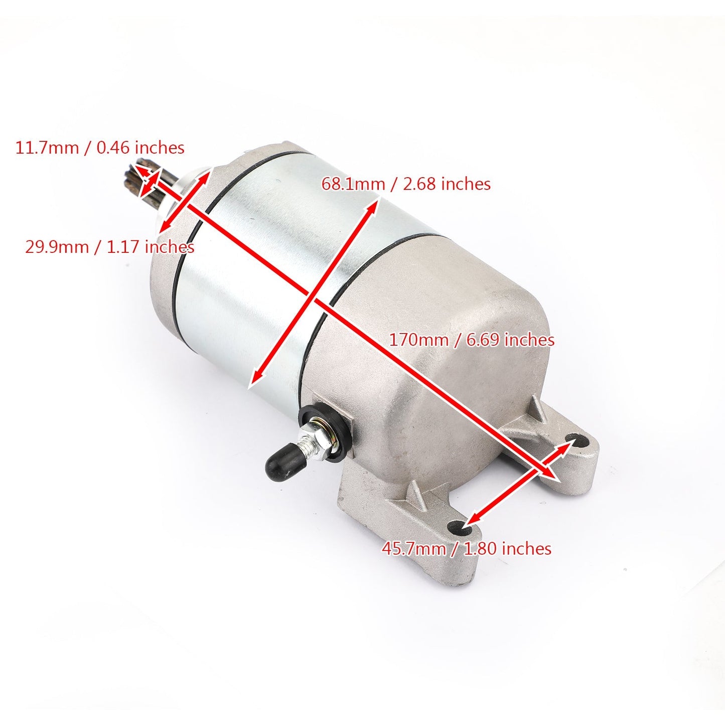 NEW Starter for Honda XL 250 91-95 XR 250 01-09/2014 CBX 250 01-08 31200-KBR-008 Assosary