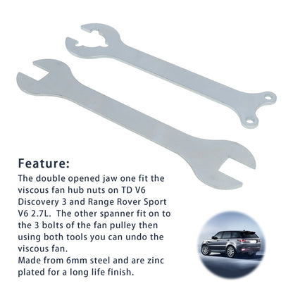 Land Rover Discovery 3 TD V6 Viscous Fan Tool Spanner