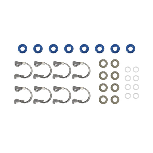 8PCS Fuel Injectors Repair Seal Kit 0261500105 FJ1161 Jaguar/Range Rover 5.0L V8