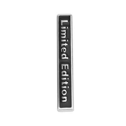 Metal Limited Edition Logo Emblem Badge Decal #B 3D Car Sticker Plating