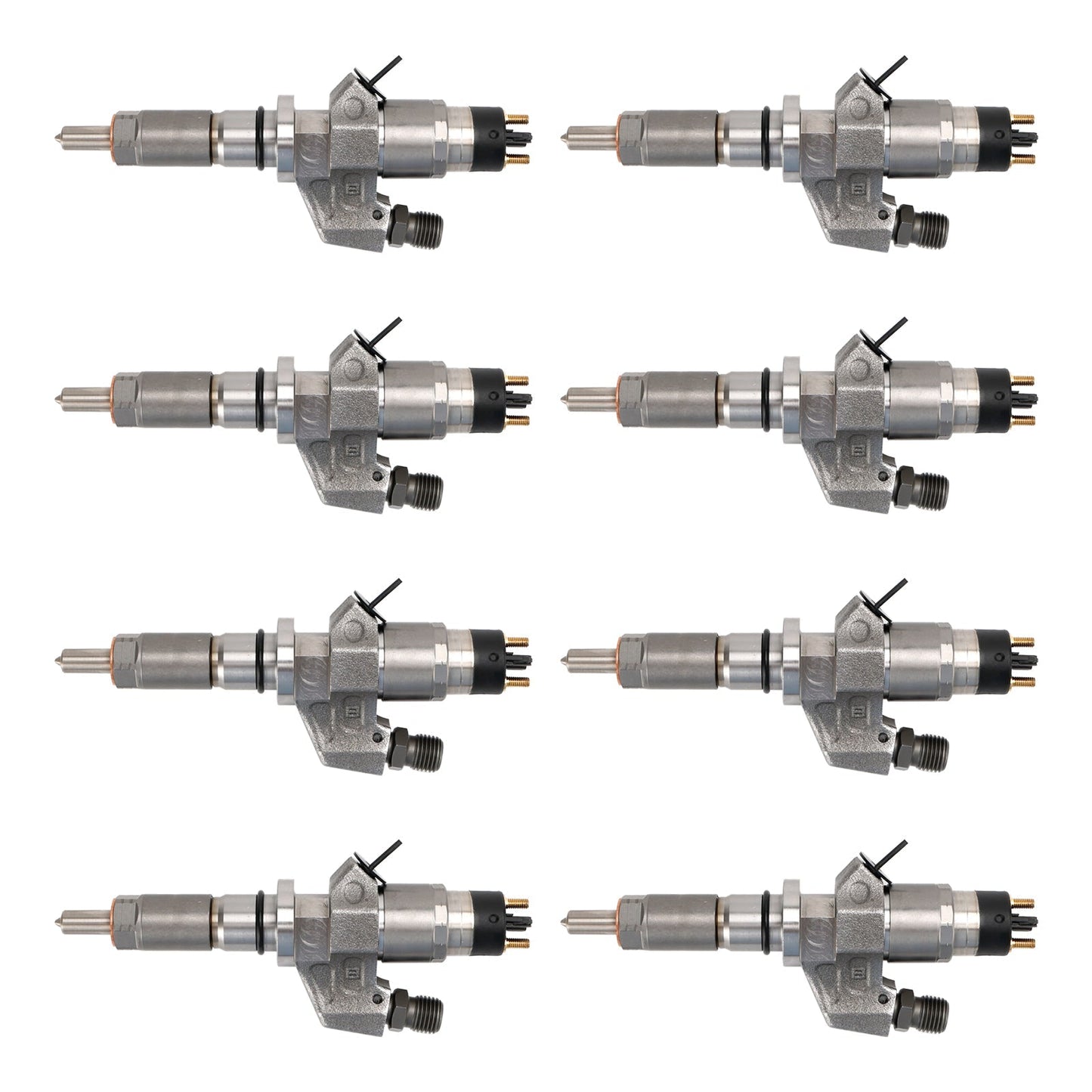 2001-2004.5 GMC Sierra 2500HD 3500HD 6.6L LB7 Duramax Diesel 8PCS Injecteurs de carburant 0445120008 0986435502 97208074